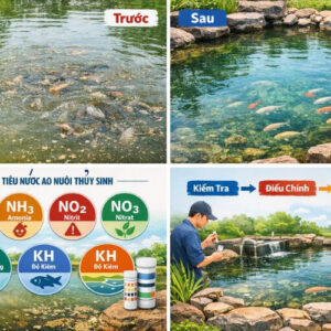 Giải Pháp Kiểm Soát Nước Ao Nuôi Thủy Sinh Hiệu Quả